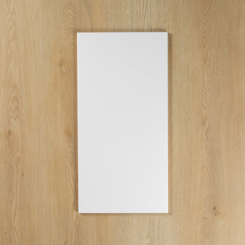 White Gloss Pressed Edge