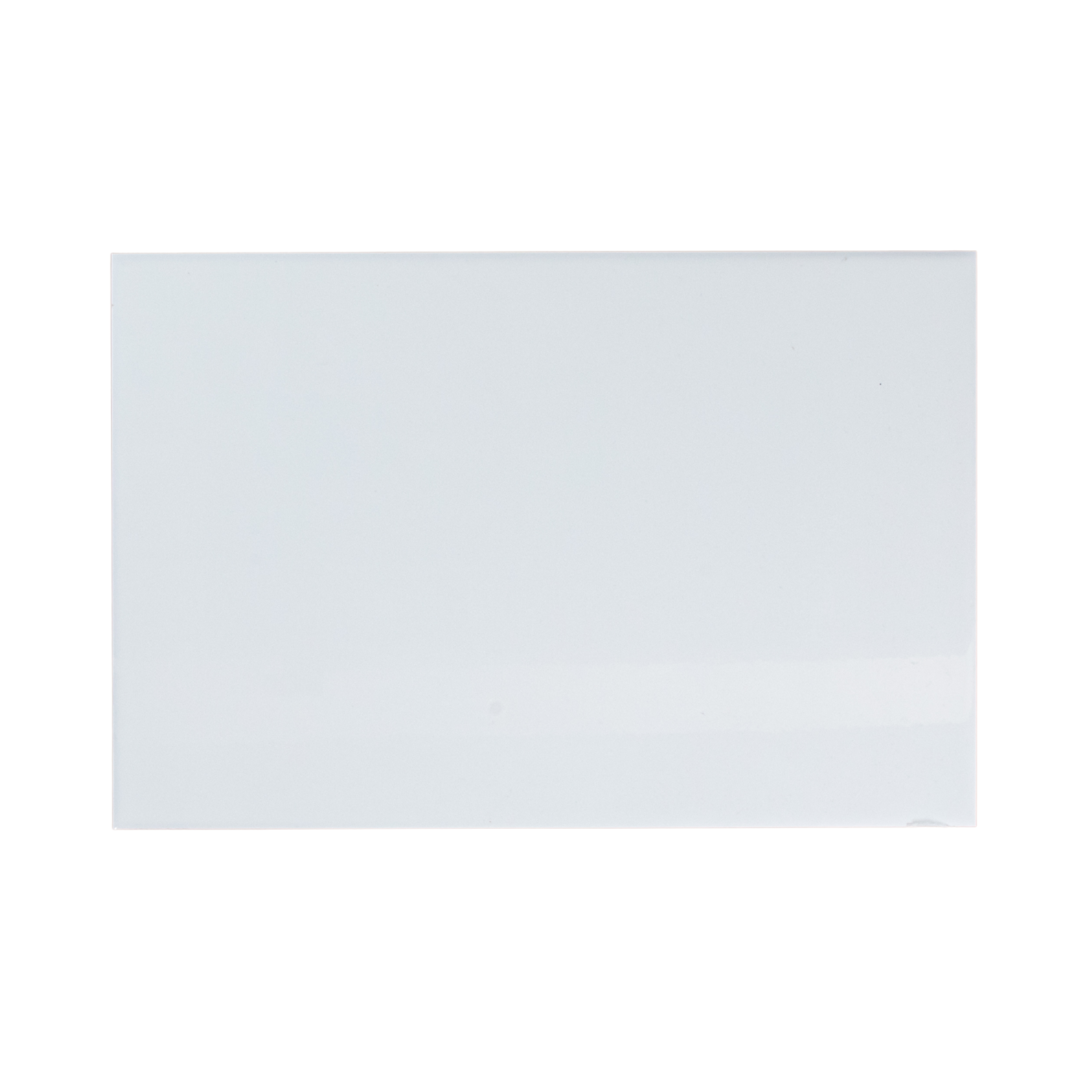 White Gloss Pressed Edge