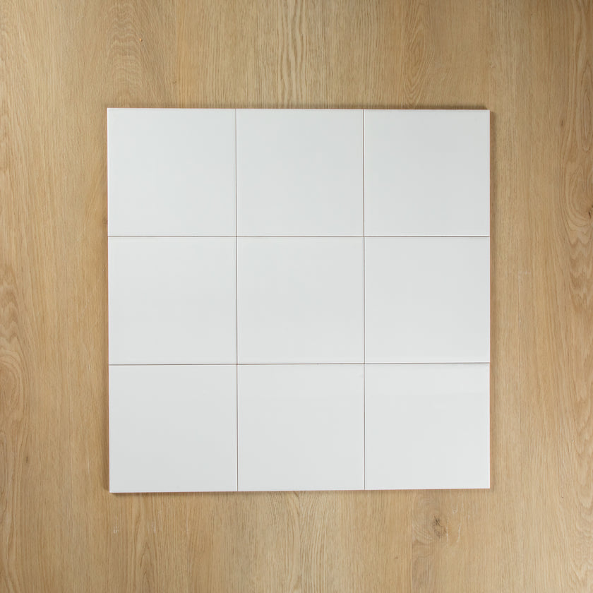 White Gloss Pressed Edge