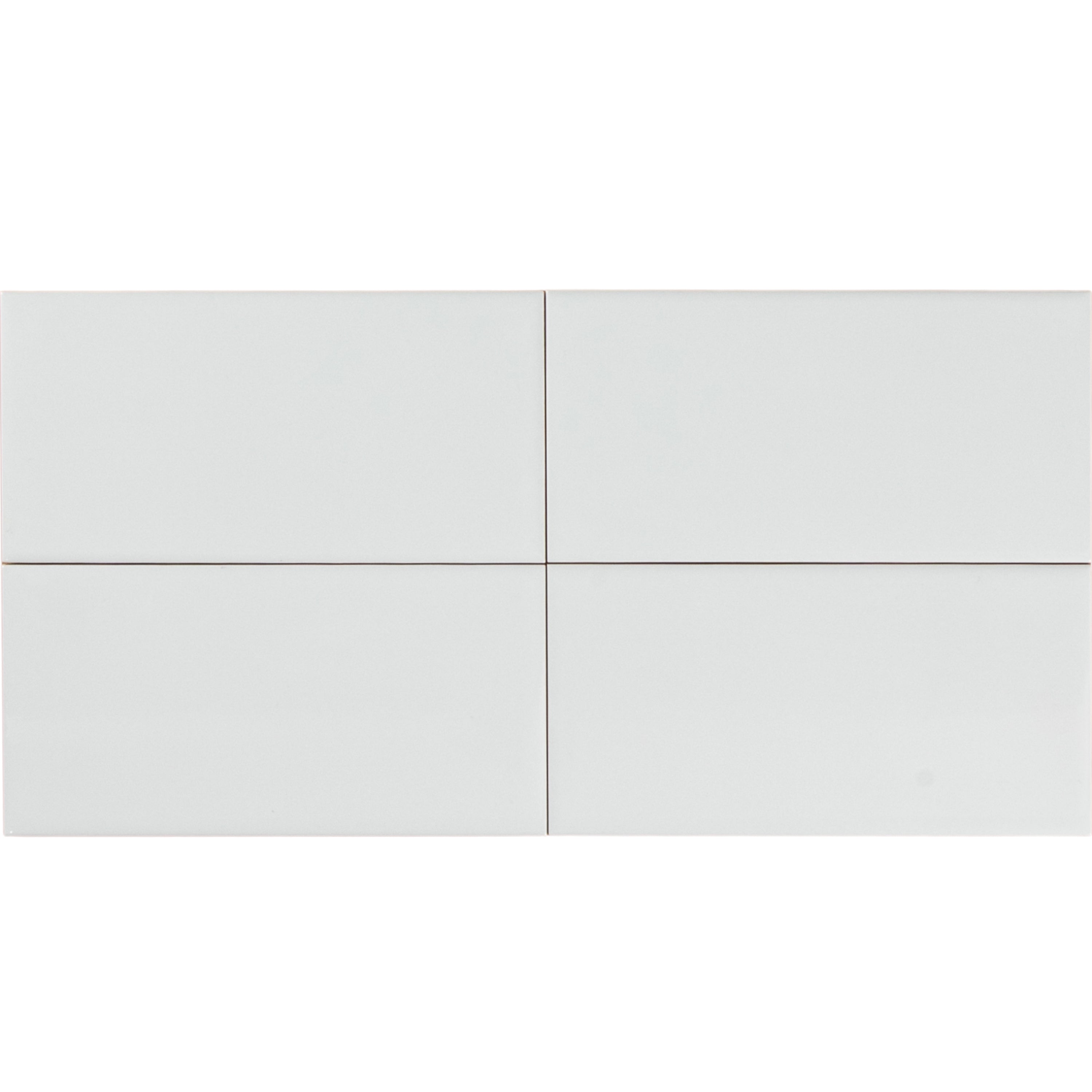 White Gloss Subway Pressed Edge