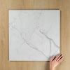 White Plus Calacatta Polished