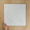 White Plus Carrara Polished