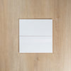 White Gloss Pressed Edge
