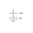 Deep Spacers 1.5mm 100 Pieces