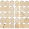Mini Arch Mosaic Travertine