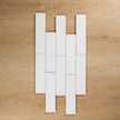 White Gloss Subway Pressed Edge
