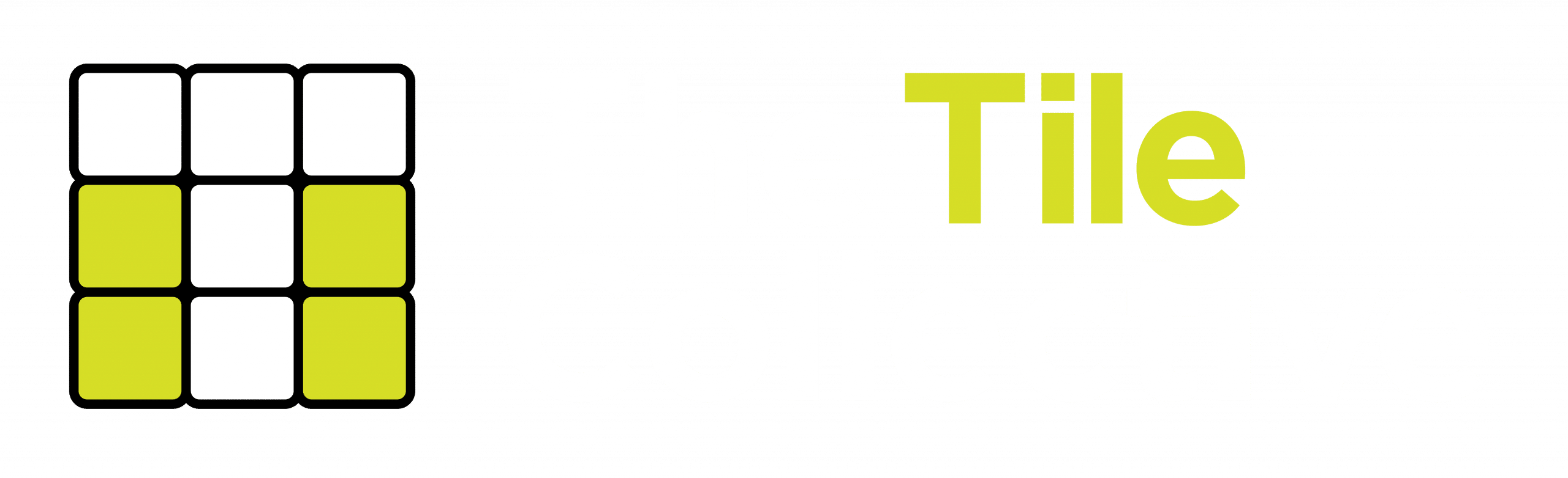 The Tile Collective's logo in white for on dark backgrounds
