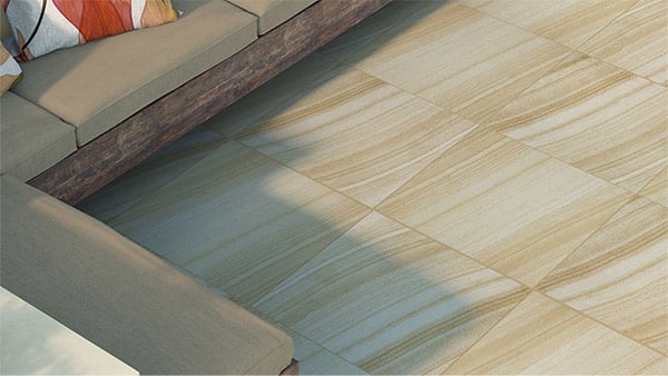 Sandstone look tiles