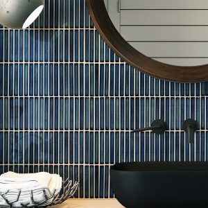 Blue Kit Kat Mosaic tiles