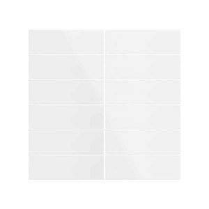 Gloss White 100x300 tiles