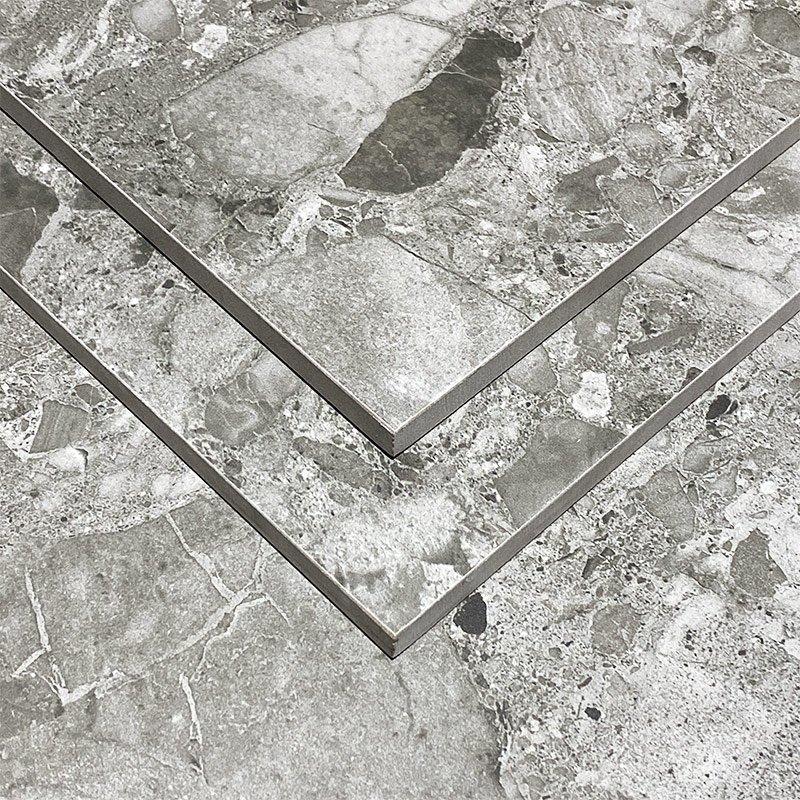 Terrazzo Stone Dark Grey tiles