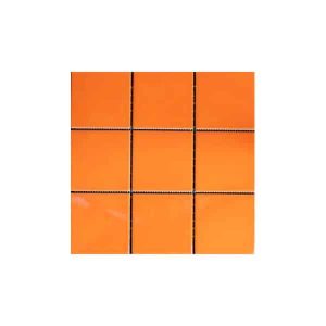 RAL Orange Mosaic tile sheet