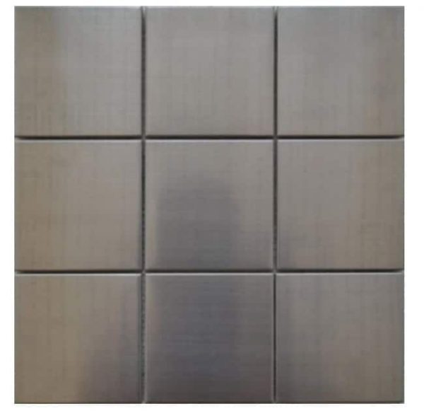 Stainless Steel Brushed Mosaic sheet