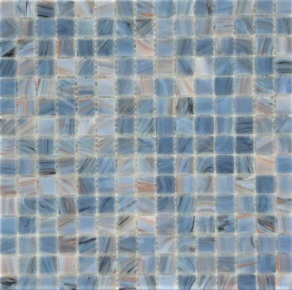Blue Moon/Copper Mosaic Poolsafe tiles