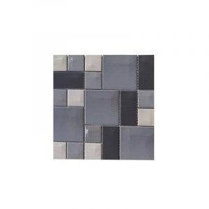 Day-to-Day Grey Mix Mosaic tile sheet