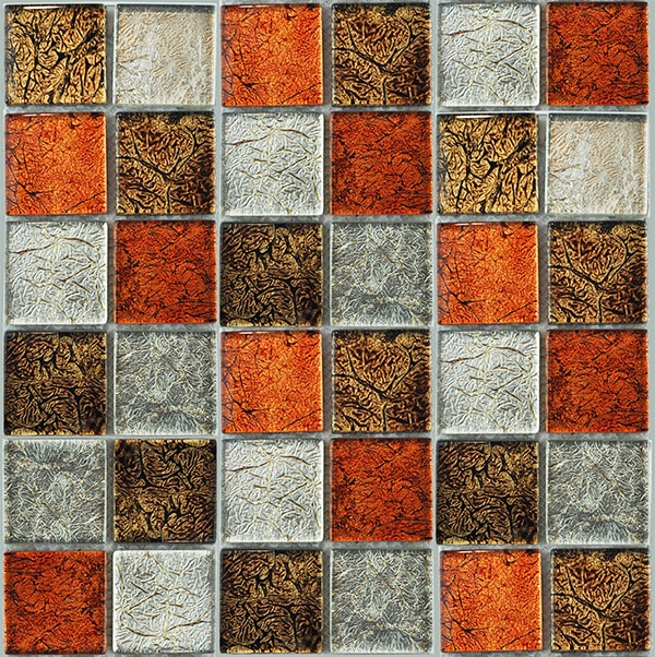 Essential Features Cleft Urban Glass Mosaic Feature tiles