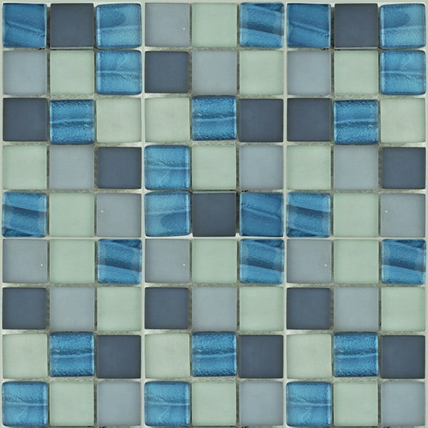 Essential Features Maya Ocean Glass Mosaic Wall tiles