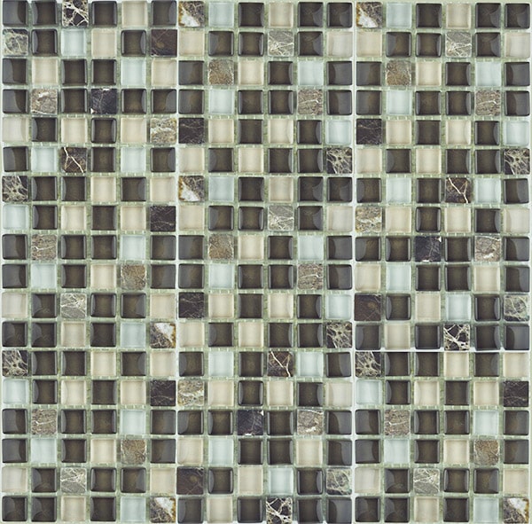 Essential Features Merchant Glass Mosaic Wall tiles