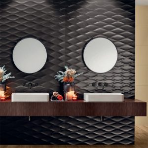 Genesis Float Black Matte tiles
