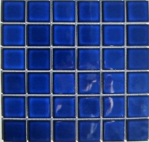 Royal Blue Gloss Mosaic tiles