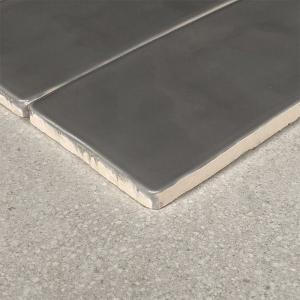 Luxe Smoke Grey subway tiles