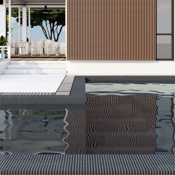 Paradise Sentosa Pool Safe Mosaic tiles