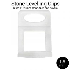 Precise Levelling System Stone Clips 1.5mm