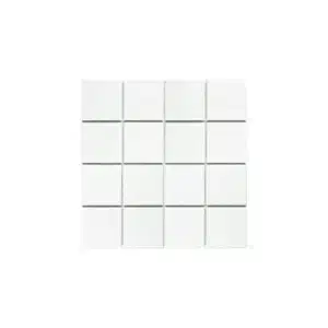 White Gloss Mosaic Poolsafe tiles 73×73